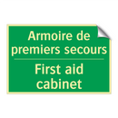 Armoire de premiers secours - First aid cabinet