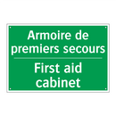 Armoire de premiers secours - First aid cabinet