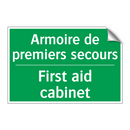 Armoire de premiers secours - First aid cabinet