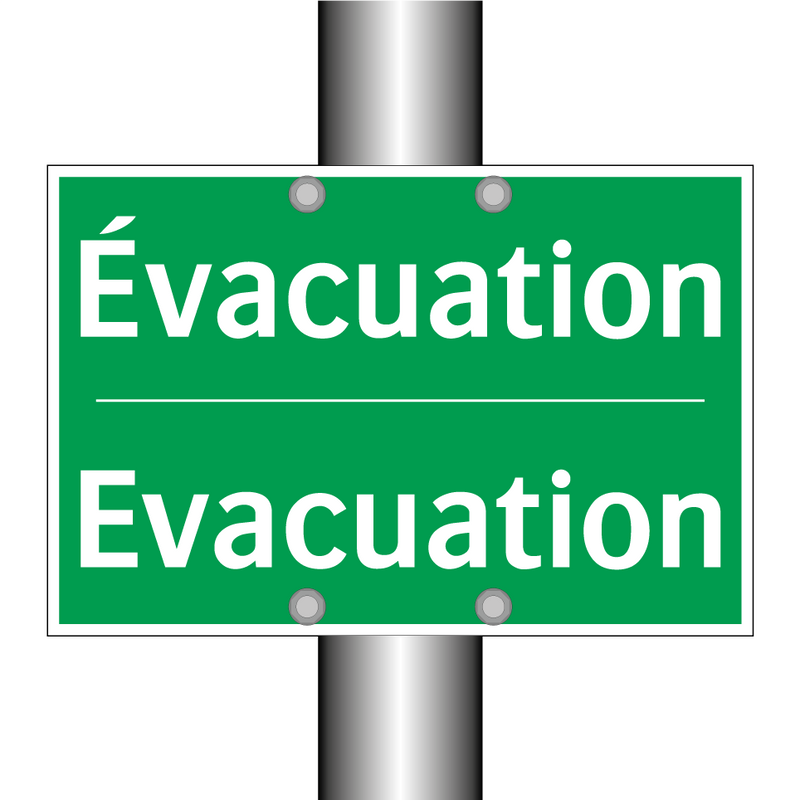 Évacuation - Evacuation