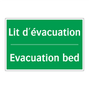 Lit d'évacuation - Evacuation bed