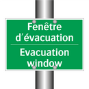 Fenêtre d'évacuation - Evacuation window