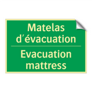 Matelas d'évacuation - Evacuation mattress