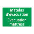 Matelas d'évacuation - Evacuation mattress