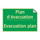 Plan d'évacuation - Evacuation plan