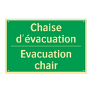 Chaise d'évacuation - Evacuation chair