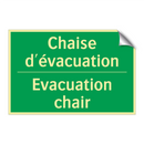 Chaise d'évacuation - Evacuation chair