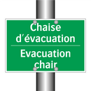Chaise d'évacuation - Evacuation chair
