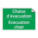 Chaise d'évacuation - Evacuation chair