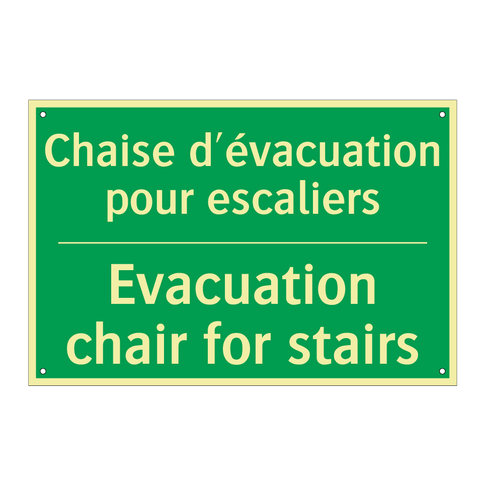 Chaise d'évacuation pour escaliers /.../ - Evacuation chair for stairs