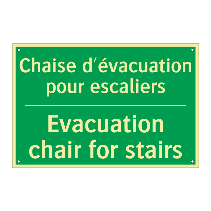 Chaise d'évacuation pour escaliers /.../ - Evacuation chair for stairs