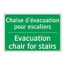 Chaise d'évacuation pour escaliers /.../ - Evacuation chair for stairs