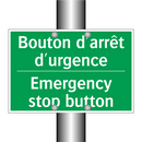 Bouton d'arrêt d'urgence - Emergency stop button