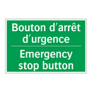 Bouton d'arrêt d'urgence - Emergency stop button