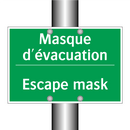 Masque d'évacuation - Escape mask