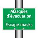 Masques d'évacuation - Escape masks