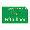 Cinquième étage - Fifth floor