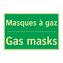 Masques à gaz - Gas masks
