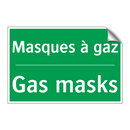 Masques à gaz - Gas masks