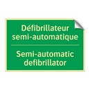 Défibrillateur semi-automatique /.../ - Semi-automatic defibrillator