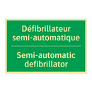 Défibrillateur semi-automatique /.../ - Semi-automatic defibrillator