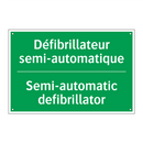 Défibrillateur semi-automatique /.../ - Semi-automatic defibrillator