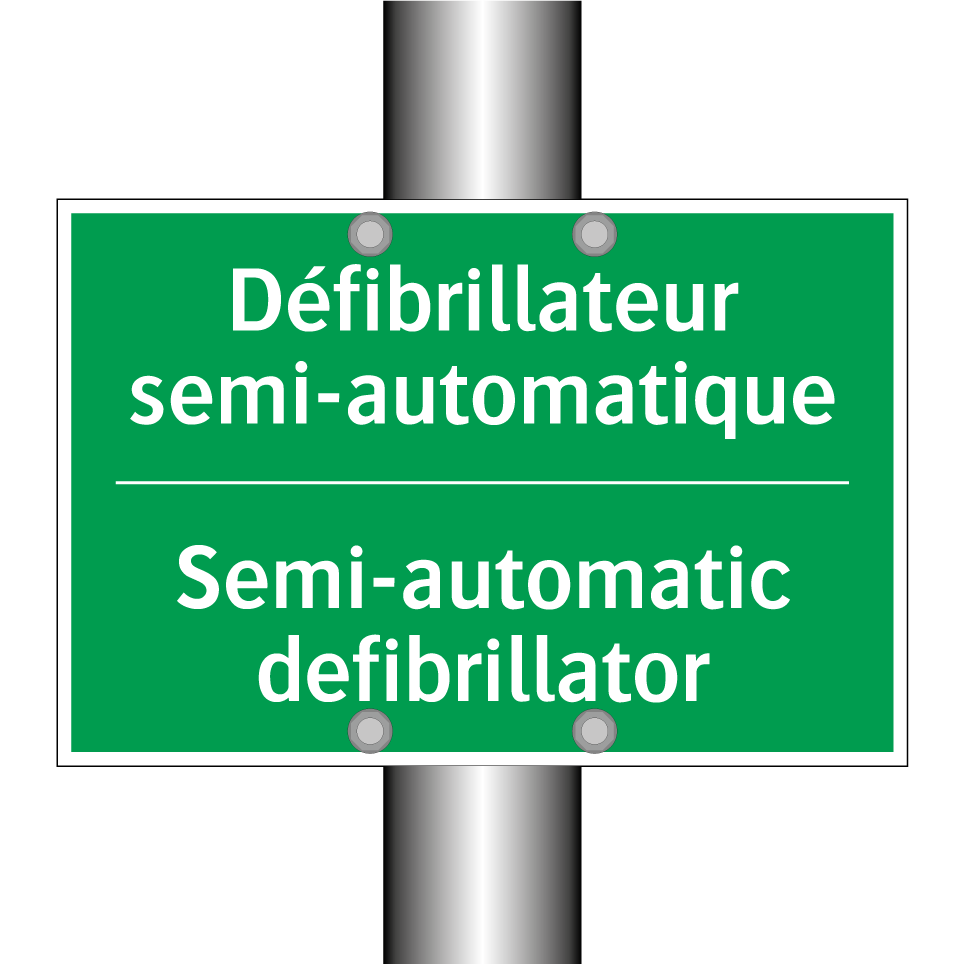 Défibrillateur semi-automatique /.../ - Semi-automatic defibrillator