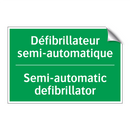 Défibrillateur semi-automatique /.../ - Semi-automatic defibrillator