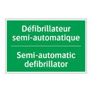 Défibrillateur semi-automatique /.../ - Semi-automatic defibrillator