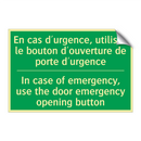 En cas d'urgence, utilisez le /.../ - In case of emergency, use the /.../