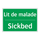 Lit de malade - Sickbed