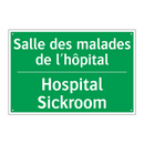 Salle des malades de l'hôpital - Hospital Sickroom