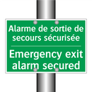 Alarme de sortie de secours sécurisée /.../ - Emergency exit alarm secured