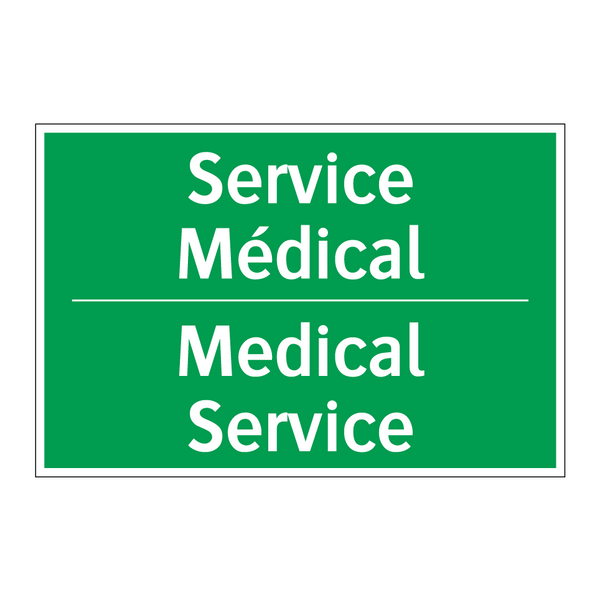 Service Médical - Medical Service