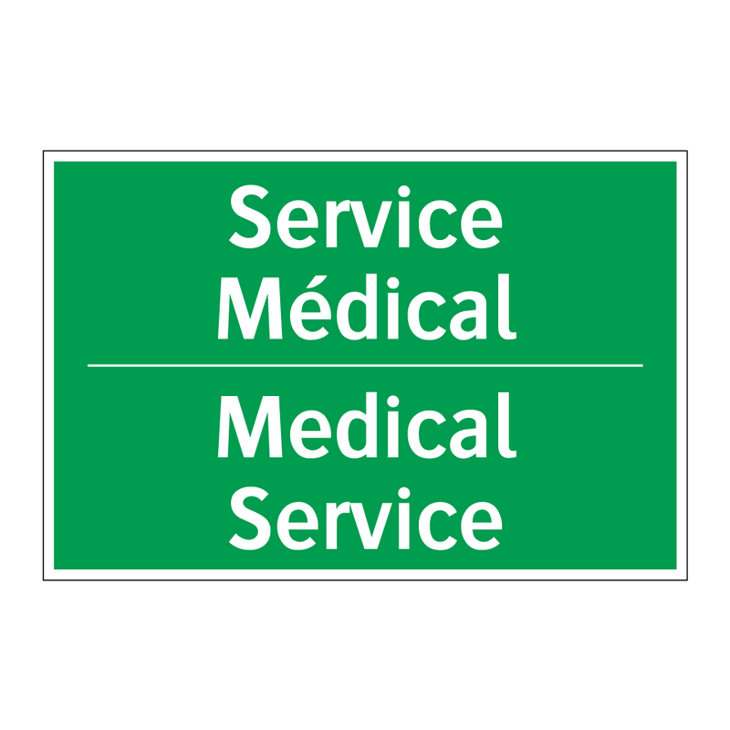 Service Médical - Medical Service