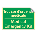 Trousse d'urgence médicale - Medical Emergency Kit