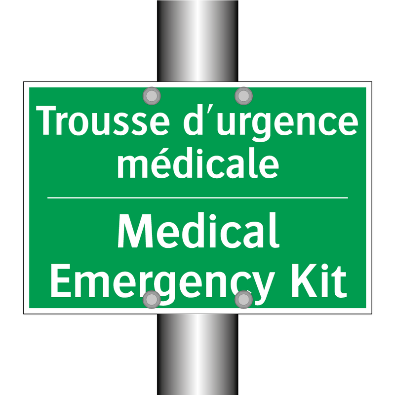 Trousse d'urgence médicale - Medical Emergency Kit