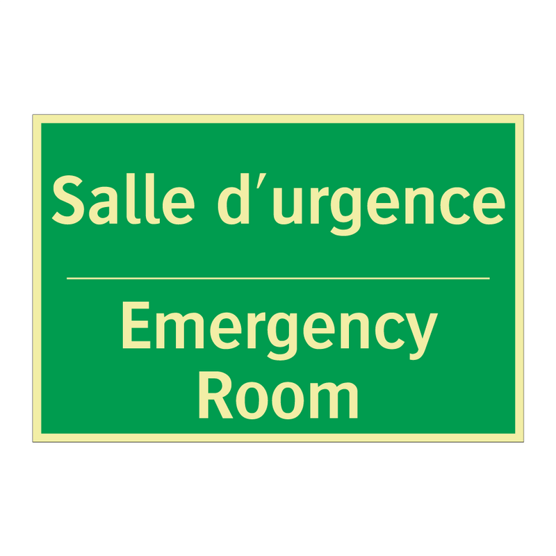Salle d'urgence - Emergency Room