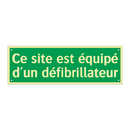 Ce site est équipé d'un défibrillateur