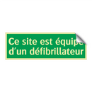 Ce site est équipé d'un défibrillateur