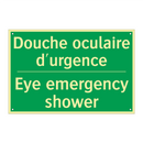 Douche oculaire d'urgence - Eye emergency shower