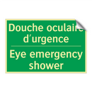 Douche oculaire d'urgence - Eye emergency shower