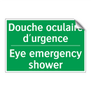 Douche oculaire d'urgence - Eye emergency shower