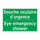 Douche oculaire d'urgence - Eye emergency shower