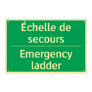 Échelle de secours - Emergency ladder