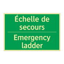Échelle de secours - Emergency ladder