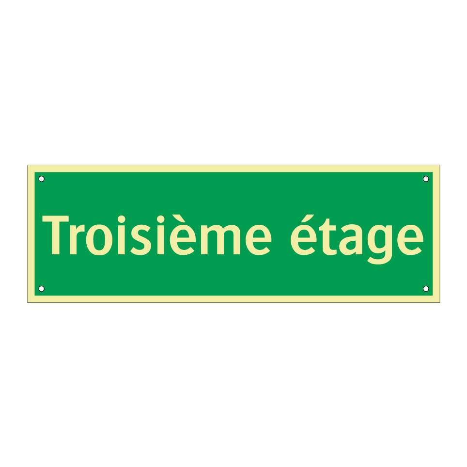 Troisième étage