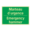 Marteau d'urgence - Emergency hammer