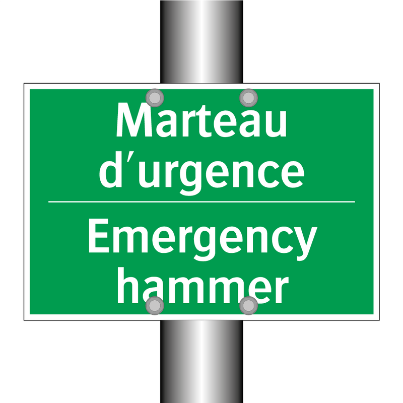 Marteau d'urgence - Emergency hammer