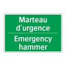 Marteau d'urgence - Emergency hammer